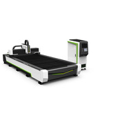 Machine de découpe laser CNC à fibre optique 3015/1530 économique 3000W/4000W pour la découpe de tôles avec logiciel DXF – En promotion