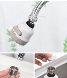 360 rotation pivotant réglable à deux fonctions lavabo <span class=keywords><strong>cuisine</strong></span> <span class=keywords><strong>robinet</strong></span> d'économie d'eau splash filtre à bec aérateur de <span class=keywords><strong>robinet</strong></span> - Product Image 2