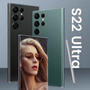 Vente chaude Version mondiale Android 12 Caméra HD 7,3 pouces 16 Go + 512 Go Smartphone Déverrouillage par reconnaissance faciale Téléphone mobile <span class=keywords><strong>S22</strong></span> Ultra - Product Image 2
