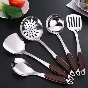 Stainless Steel Gift Kitchen Household Cooking Soup Ladle Ustensiles De Cuisine En Inox Stainless Steel Kit