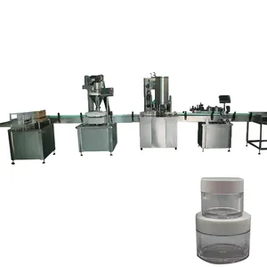 Small cost high productivity tin can marmalade type filing/capping machine