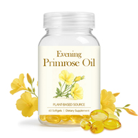 Capsules de Gélules Molles d'Huile d'Onagre 500mg Oméga 369 à Marque Blanche OEM – Complément Naturel pour l'Équilibre et la Santé de la Peau des Femmes