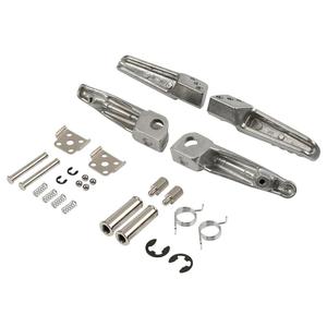 Reposapiés delanteros y traseros XINMATUO para <span class=keywords><strong>Kawasaki</strong></span> <span class=keywords><strong>ZX10R</strong></span> 2004-2012 2005 2006 <span class=keywords><strong>2007</strong></span> 2008 2009 2010 2011 - Product Image 6