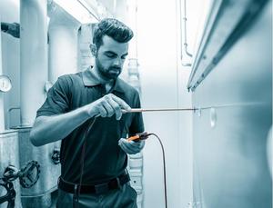 Anémomètre thermique à connexion directe Testo440, instrument à fil chauffant pour la mesure du volume d'air et de la température - Product Image 4
