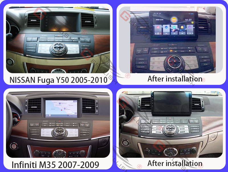 Gerlish AndroidカーGPSナビゲーションラジオステレオマルチメディア