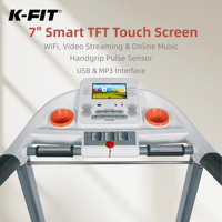 Tapis roulant multifonctionnel K-FIT GS-642D-B-1, production professionnelle, nouveau modèle pour la maison, machine de course multidirectionnelle