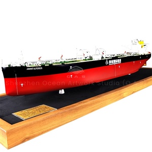 Modelo de barco O.A.S personalizado de fábrica, modelo de barco de aceite de plástico <span class=keywords><strong>VLCC</strong></span> de 120cm para regalo de envío - Product Image 1