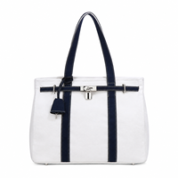 Sac fourre-tout Hobo en toile épaisse certifié usine avec cadenas | |   Sac à main pour ordinateur portable avec logo personnalisé