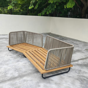 Set di Mobili <span class=keywords><strong>da</strong></span> <span class=keywords><strong>Esterno</strong></span> per Hotel, Divani <span class=keywords><strong>da</strong></span> Giardino in Alluminio e Corda Impermeabili per <span class=keywords><strong>Balcone</strong></span> e Lounge - Product Image 1