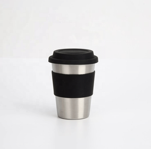 Vaso Reutilizable de Acero Inoxidable 304 para Cerveza, Leche, Vino, Café, con Tapa de Silicona para Niños y Adultos, 500 ml - Product Image 4