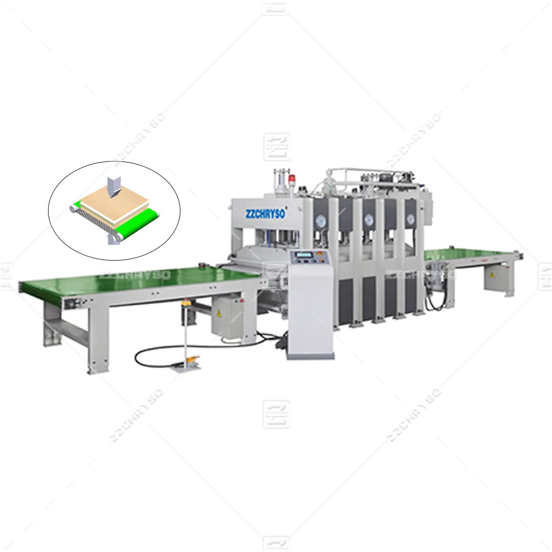 Veneer Hot Press Machine Working Table 3000 Door Furniture High Frequency Veneer Press