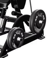 Machine à Crunch Abdominal Professionnelle à Charge de Plaques pour Entraînement de Force du Core en Salle de Sport