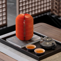Solutions innovantes d'économie d'espace pour meubles en nid d'abeille et service de thé de lanternes en papier magnétiques pour des décorations de fête à la maison élégantes