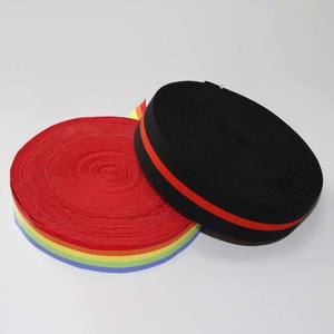 Diadema deportiva de nailon de alta elasticidad de 3cm con banda elástica de rayas de Color estilo espiga con barra de goma - Product Image 4