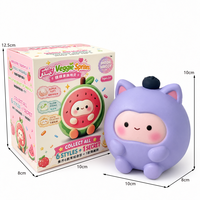 Jouet Squishy Thème Fruits Mignons, Boîte Mystère Aléatoire, Jouet Anti-Stress à Remontée Lente, Cadeau pour Enfants, Juguetes en Gros
