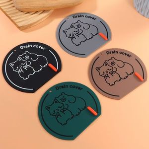 High-Temperature Resistant Rubber Cup Mat Non-Slip Waterproof Coasters with UV Printing Heat Insulation Mugs Coasters