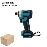 Perceuse-visseuse électrique sans fil à 5 vitesses 1/4\" avec moteur sans balais pour batterie 18V pour usage domestique et industriel