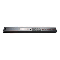 PDU intelligent pour centre de données avec surveillance de la tension et de l'énergie du courant, affichage LCD