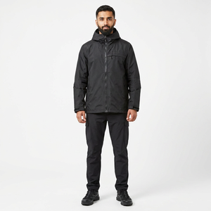 Wholesale Hip Hop Windbreaker Streetwear Men 100% Polyester Hooded Jackets Casual Man Outdoor Custom Jacket - Product Image 1