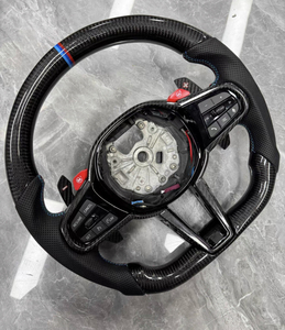Volante de Fibra de Carbono CS para <span class=keywords><strong>BMW</strong></span> M3, M4, M5, M6, X3, X4, X5, X6, X7, <span class=keywords><strong>X8</strong></span> - Product Image 2
