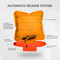 Système de flottation pour atterrissage aquatique de drones, airbag de récupération de flottabilité pour UAV, sac flottant auto-gonflable pour relevés marins et aériens