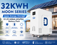 Batterie domestique Docan pour stockage d'énergie solaire 51.2V 628Ah, pack de batteries LFP 51.2V 32KWh 560 avec LiFePO4 3.2V 314Ah pour stockage d'énergie domestique