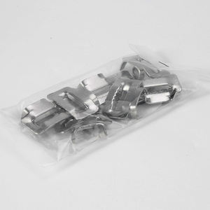 Hebillas <span class=keywords><strong>de</strong></span> acero inoxidable para <span class=keywords><strong>flejes</strong></span> <span class=keywords><strong>de</strong></span> fibra óptica, abrazaderas para cables - Product Image 3