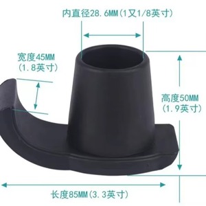 Rectangular <b>Plastic</b> Foot Pad Soft <b>Rubber</b> Increase Foot Pad Furniture Moisture-Proof Thick Foot Pad - Product Image 3