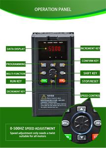 HL750 7.5KW 10HP 11KW 15HP VFD ไดรฟ์ AC สามเฟส 380V กำลังต่ำ แบบอเนกประสงค์ พร้อม RS485 Modbus สำหรับควบคุมความเร็วมอเตอร์ 1 ไฮส์ - Product Image 5