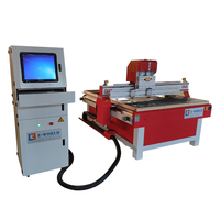 Petite machine de découpe de verre NC avec PLC à tête simple/multiple et moteur pas à pas AC, pompe et engrenage, épaisseur 1-12 mm, vitesse 20 m/min