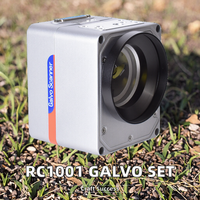 Startnow RC1001 Nouveau galvanomètre à balayage SG7110 Galvo Head Set Fiber CO2 UV Laser Marking Machine Power Supply Scanner