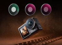 Jeu de filtres d'objectif pour DJI OSMO Action 4 ND8 ND16 ND32 ND64 CPL Fliters polarisants pour DJI OSMO Action 3