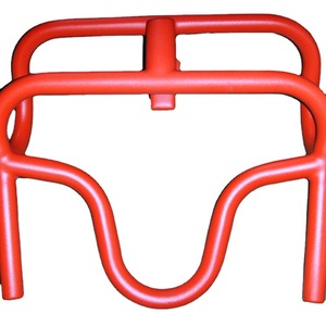 Nous réalisons le traitement par revêtement par immersion des composants métalliques, y compris le revêtement par immersion personnalisé du PVC pour les poignées de divers équipements de fitness. - Product Image 3