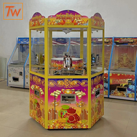 Mesin Penekan Koin Operasi Koin TOPWAY, Peralatan Arcade untuk Taman Hiburan dan Area Bermain Anak