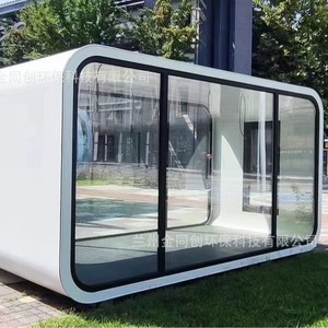 Kiosque de vente mobile 6x3m en verre trempé, design moderne, équipements de loisirs - Product Image 3
