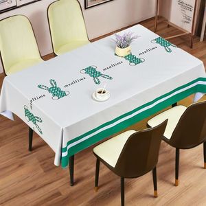 <span class=keywords><strong>Nappe</strong></span> rectangulaire en PVC de style européen, sans lavage, pour table à manger et table basse, idéale pour un usage quotidien à la maison - Offre Spéciale - Product Image 4