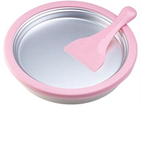 Fabrication de crème glacée à rouleaux magique, 10 pièces, poêle avec 2 spatules, grattoir et recettes