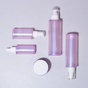 Factory Cosmetics Kunststoff Verpackungs set Kosmetik glas und Flasche pp leere Lotion flasche mit Pump flasche für Cremes