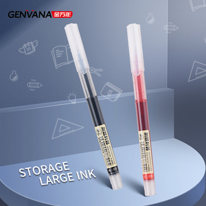 Genvana nóng bán tùy chỉnh con lăn Bút công suất lớn 0.5mm nhanh khô kim Gel Con lăn bút - Product Image 6