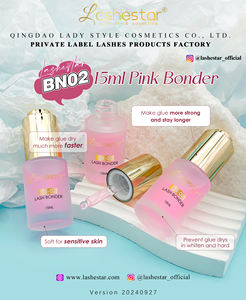 Super Bonder Cils Rose Séchage Rapide Meilleures Ventes, Accélérateur de Colle Personnalisé en Marque Privée pour Extensions de Cils - Product Image 6