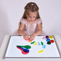 Table lumineuse Montessori, panneau LED lumineux pour jeu sensoriel, grande table lumineuse en acrylique, jouet pour enfants, jouets éducatifs STEM et d'apprentissage du dessin à domicile