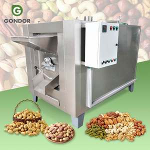 Máquina Tostadora Industrial Eléctrica Pequeña de 200 kg para Cacao, Nueces, Macadamia y Cacahuetes - Product Image 1