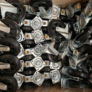 Fornecedor OEM Industrial Ruedas 200mm Lixo Industrial 8 Polegada Núcleo de Aço Pp Waste <span class=keywords><strong>Container</strong></span> Roda Lixo Bin <span class=keywords><strong>Container</strong></span> Rodízio para Lixo Bins - Product Image 5