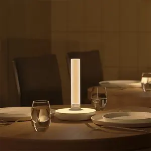 Personalizado al por mayor productos para el hogar florero recargable Hotel lámparas de mesa