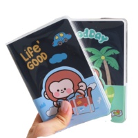Cuaderno Creativo A6 con Cubierta de PVC y Diseño de Dibujos Animados, con Páginas Interiores Impresas a Color, para Estudiantes, Viajes y Regalos, Popular en 2026