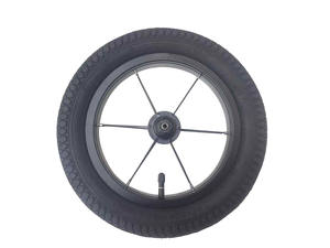 <span class=keywords><strong>Roue</strong></span> de vélo <span class=keywords><strong>BMX</strong></span> de 12 pouces avec jante en acier 12x2.125 Pneus pneumatiques en caoutchouc remplis d'air Nouvel équipement pour l'équilibre Restaurants Hôtels - Product Image 4