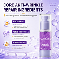 Sérum Visage Végétalien Anti-Âge et Anti-Rides, Raffermissant, Repulpant et Éclaircissant, à l'Acide Hyaluronique et au PDRN Biologique – Vente en Gros