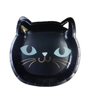 Assiettes en papier jetables haut de gamme avec motifs fantaisie Chat Lapin Cerf – Matière première pour la maison, les fêtes, les hôtels, les restaurants – Vente en gros