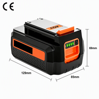 Batterie de remplacement au lithium-ion 40V compatible avec les outils électriques sans fil LBXR36 LBX2040 LBXR2036 LST540