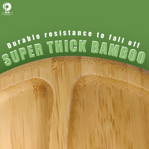 Số Lượng Lớn Bộ Đồ Ăn Sức Khỏe Môi Trường Tự Nhiên Ưu Đãi | Bộ Đồ Ăn Cho Bé Bằng Tre Đi Kèm Với Một Chiếc Yếm - Product Image 5